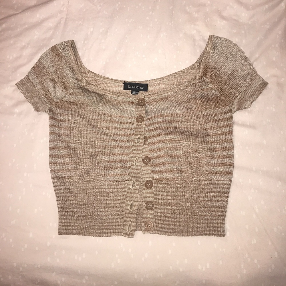 🎀FINAL PRICE🎀BEBE CROP SWEATER🎀